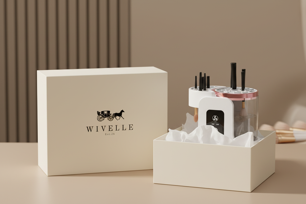 Wivelle Clean Canvas ( Automatic Brush Cleaner & Dryer )